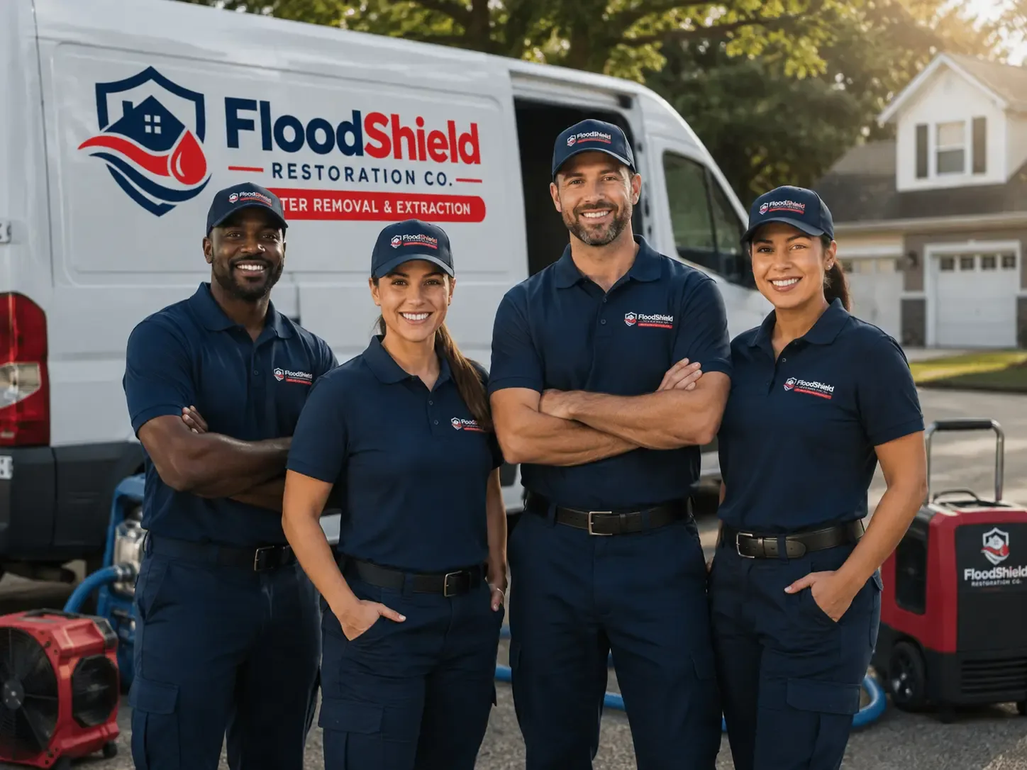 Flood Damage Restoration company in Dorset, OH