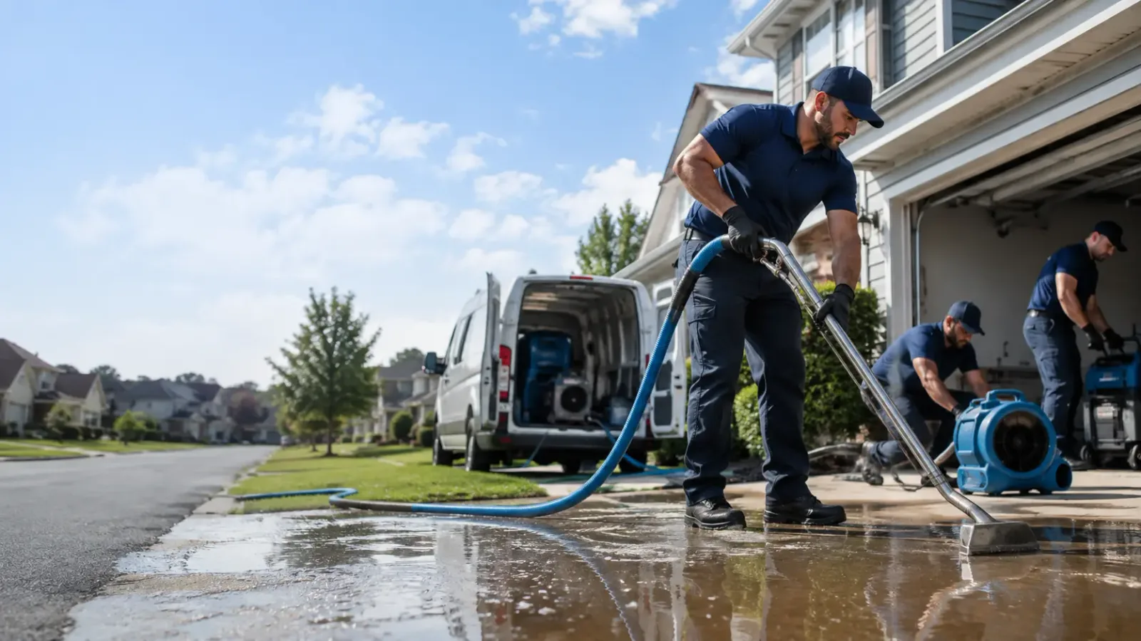 Flood Damage Restoration in Dorset, OH